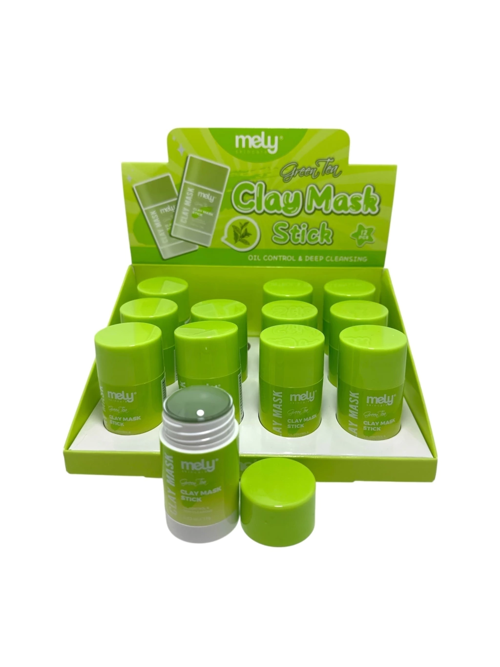 Miniatura 3 de Mascarilla crema en barra Mely te verde 18g
